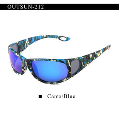 Case Fashion Flexible Sunglasses Men Polarized Lens