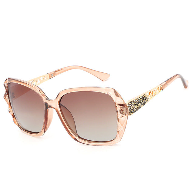 Sunglasses oversized Women Polarized sun glasses