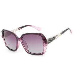 Sunglasses oversized Women Polarized sun glasses