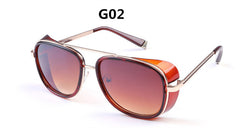 IRON MAN 3 TONY Steampunk Sunglasses Men