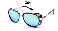 IRON MAN 3 TONY Steampunk Sunglasses Men