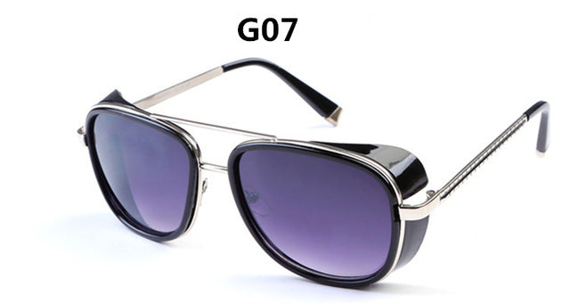 IRON MAN 3 TONY Steampunk Sunglasses Men