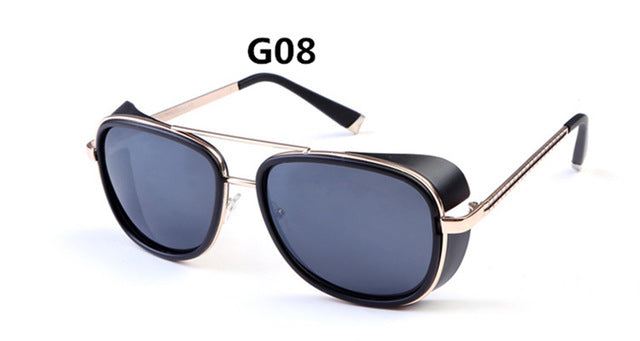 IRON MAN 3 TONY Steampunk Sunglasses Men