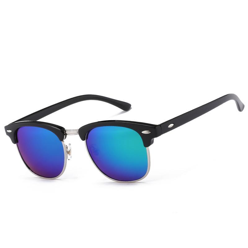 Half Metal Sunglasses Men