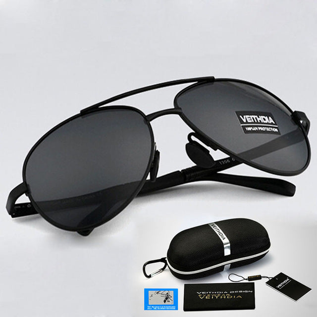 Pilot Yurt Sun Glasses Men Polarized Sunglasses