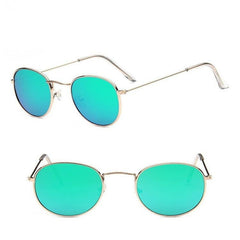 Luxury Brand Design Round Sunglasses Women