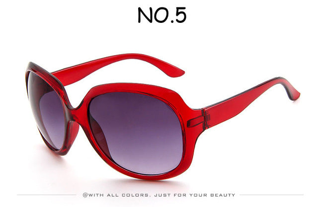 Retro Classic Sunglasses Women Oval Shape Oculos De Sol