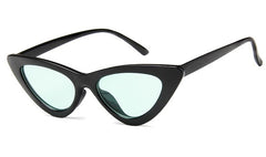Women Black Red Cat Eye Sunglasses