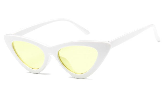 Women Black Red Cat Eye Sunglasses