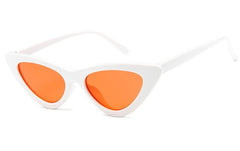 Women Black Red Cat Eye Sunglasses