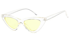 Women Black Red Cat Eye Sunglasses