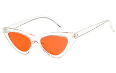 Women Black Red Cat Eye Sunglasses