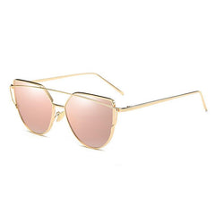 Cat Eye Sunglasses Women Brand Designer Mirror Sun Glasses