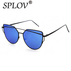 Cat Eye Sunglasses Women Brand Designer Mirror Sun Glasses