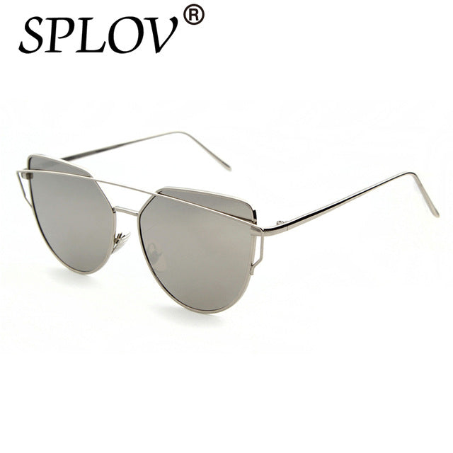 Cat Eye Sunglasses Women Brand Designer Mirror Sun Glasses