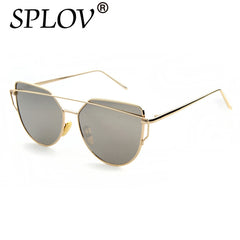 Cat Eye Sunglasses Women Brand Designer Mirror Sun Glasses