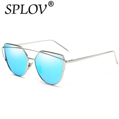 Cat Eye Sunglasses Women Brand Designer Mirror Sun Glasses