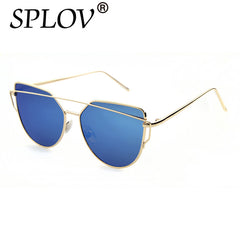 Cat Eye Sunglasses Women Brand Designer Mirror Sun Glasses