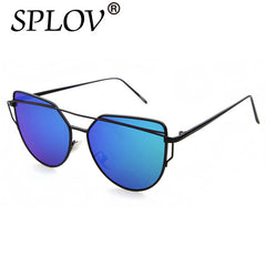 Cat Eye Sunglasses Women Brand Designer Mirror Sun Glasses