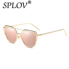 Cat Eye Sunglasses Women Brand Designer Mirror Sun Glasses