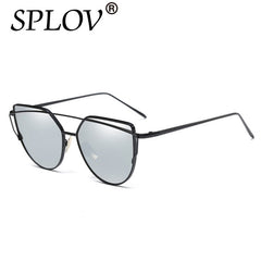 Cat Eye Sunglasses Women Brand Designer Mirror Sun Glasses