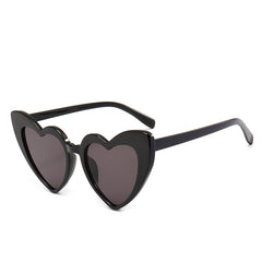 Heart Sunglasses Women brand designer Cat Eye Sun Glasses