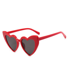 Heart Sunglasses Women brand designer Cat Eye Sun Glasses