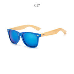 Retro Wood Sunglasses Men Bamboo