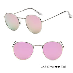 Sunglasses Women/Men Brand Designer Glasses Lady Round