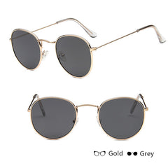 Sunglasses Women/Men Brand Designer Glasses Lady Round