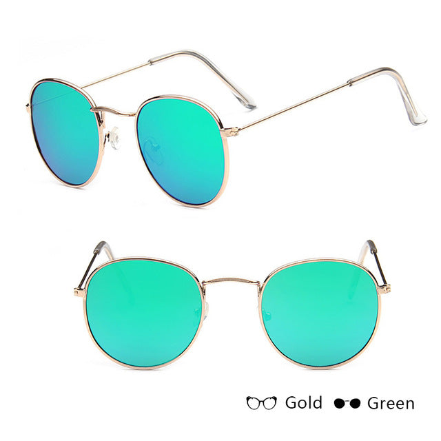 Sunglasses Women/Men Brand Designer Glasses Lady Round