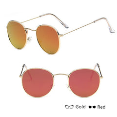 Sunglasses Women/Men Brand Designer Glasses Lady Round