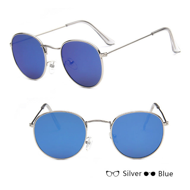 Sunglasses Women/Men Brand Designer Glasses Lady Round