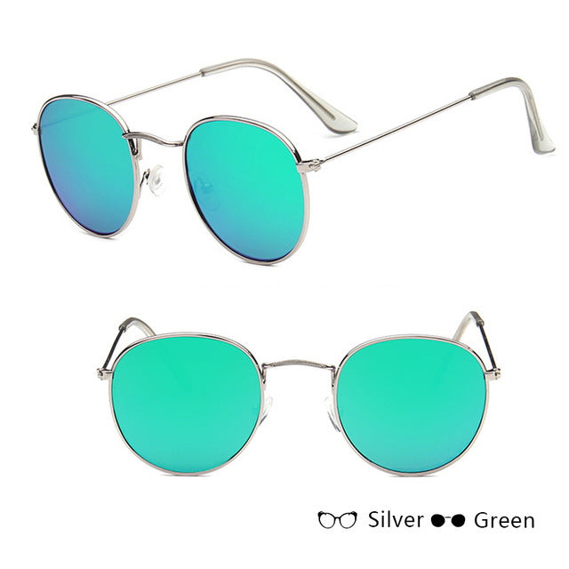 Sunglasses Women/Men Brand Designer Glasses Lady Round