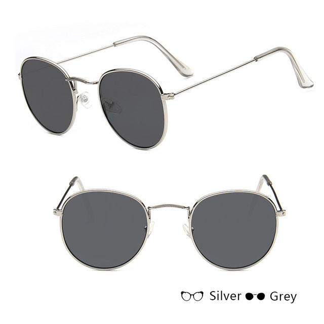 Sunglasses Women/Men Brand Designer Glasses Lady Round