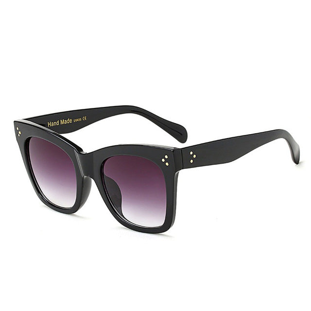 Fashion Square Sunglasses Women Cat Eye Luxury