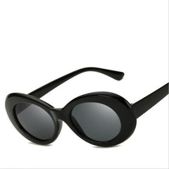 Retro Vintage Oval Round Sunglasses Men