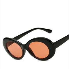 Retro Vintage Oval Round Sunglasses Men