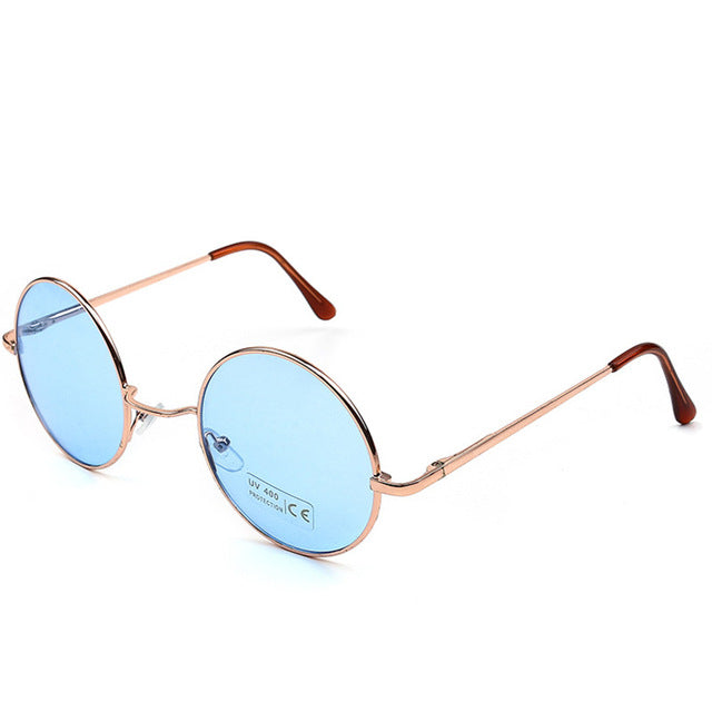 Candy Color Round Sunglasses Women