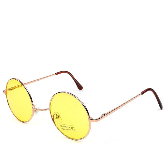 Candy Color Round Sunglasses Women