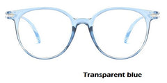 Women Glasses Frame Men Eyeglasses Frame Vintage Round Clear Lens