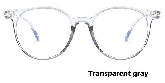 Women Glasses Frame Men Eyeglasses Frame Vintage Round Clear Lens