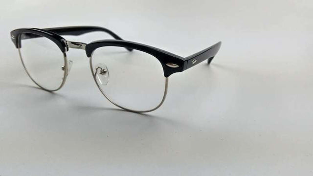 Half Metal Sunglasses Men  Glasses Mirror