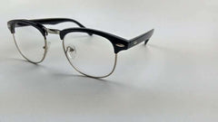 Half Metal Sunglasses Men  Glasses Mirror