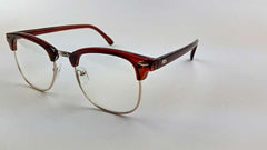 Half Metal Sunglasses Men  Glasses Mirror