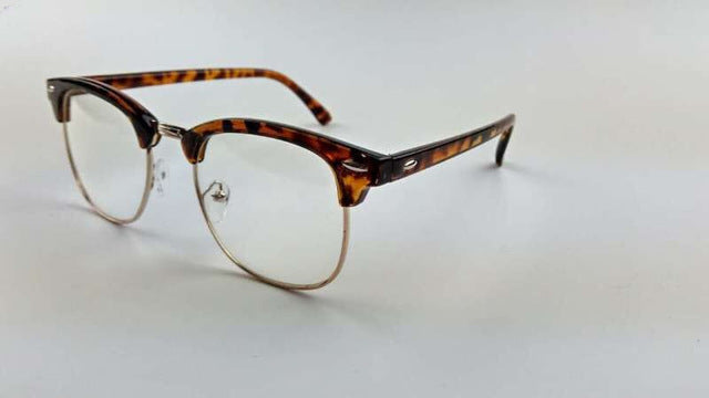 Half Metal Sunglasses Men  Glasses Mirror