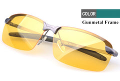 Polarized Sunglasses Men Night Vision Goggles Men's Fishing Driving Glasses