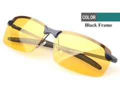 Polarized Sunglasses Men Night Vision Goggles Men's Fishing Driving Glasses