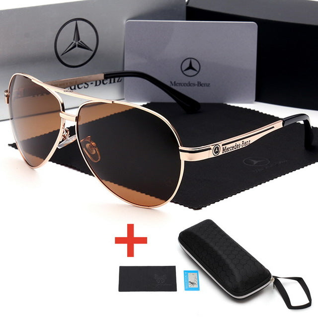 Polarized Men Classic   Eyewear Pilot Sunglasses