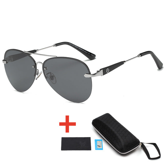 Polarized Men Classic   Eyewear Pilot Sunglasses